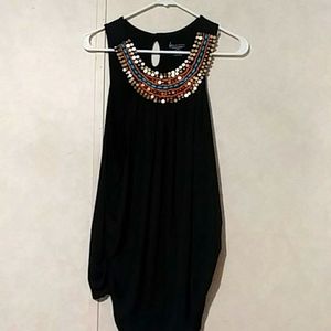 Decortive halter top